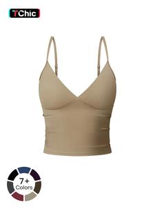 Women's Solid Color Sports Cami Top, Breathable Comfortable Sports Top, Ladies Sportswear for Indoor Outdoor Wear, Sports Clothing, Athletic Top, Athletic Style Activewear, Sleeveless Workout Tops, Athletic Training Apparel