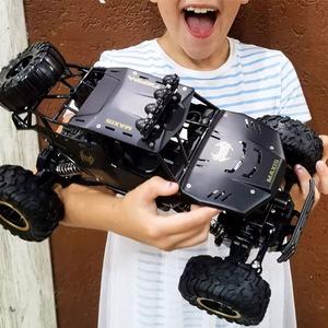 37cm High-Speed RC Off-Road Car, USB Charging, 4WD 2.4G Remote Control Trucks Cars, Rechargeable Battery, Perfect Gift for Holidays