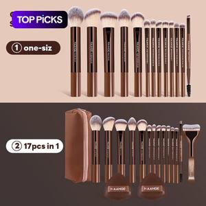 Professional Makeup Brush Set, Metal Frame, Multiple Brushes Including Eyeshadow, Blush, Foundation, Makeup Blending Brushes, Face Makeup Brush, Perfect for Women & Girls, Makeup Brush Kit #TOP PICKS