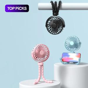 USB Rechargeable Mini Fan, Multipurpose Handheld Portable Fan, Multifunctional Fan for Outdoor, Home, School, Office