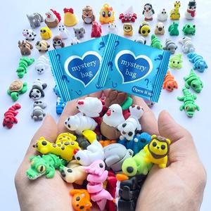 3D-Printed Animal Surprise Mystery Bag, Random Cute Collectible Toys, 5/10/30 Pieces, Toy House Decoration, Fairy Garden Decoration, Birthday Gift