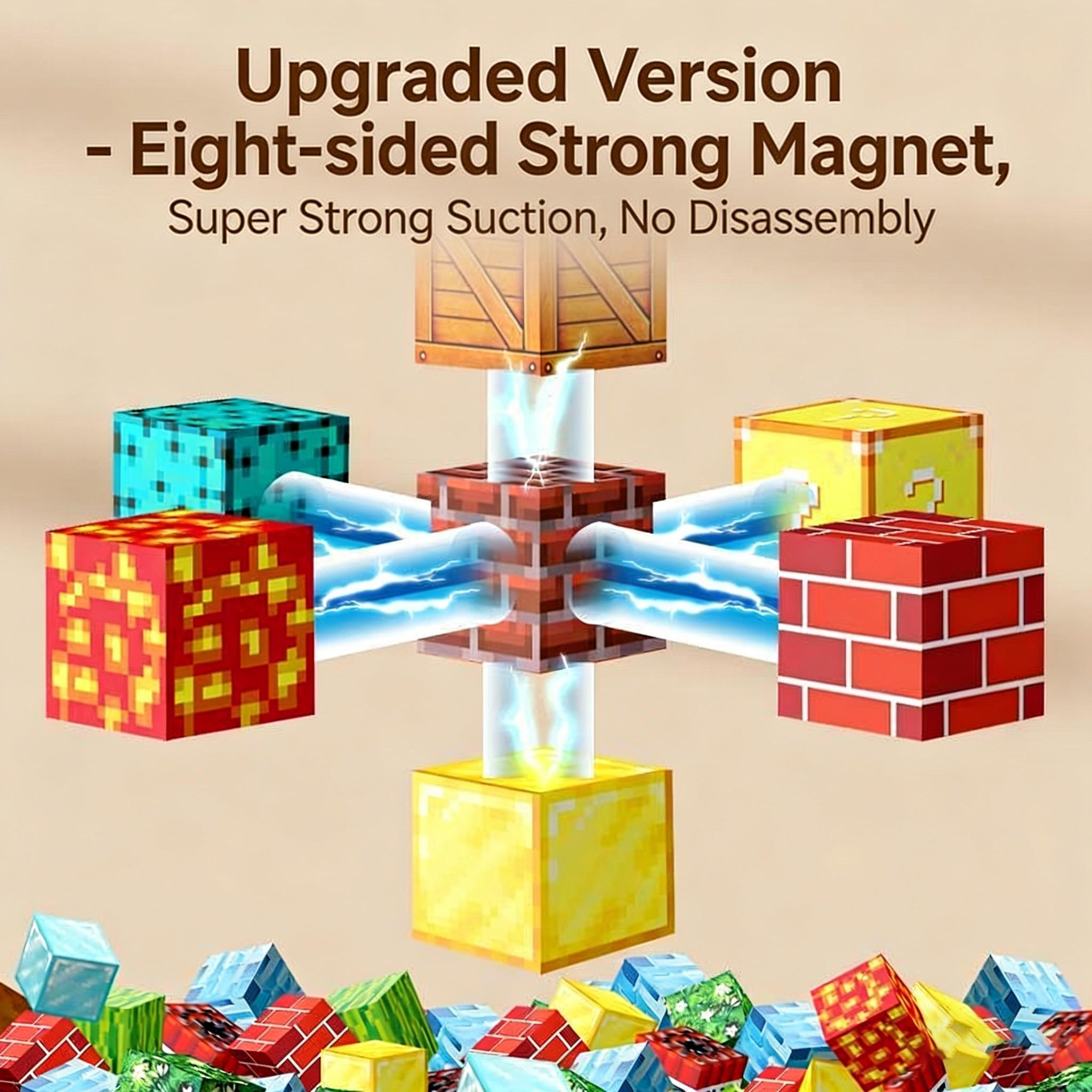 Pixel Builder Magnetic Blocks