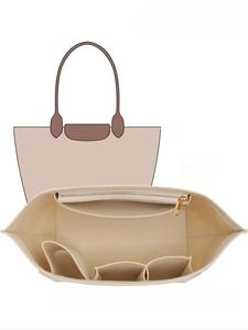 Felt Bag Organizer, Multi-pockets Bag Insert for Handbag, Versatile Storage Pouch, Bag Accessories for Women & Men
