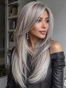 Topshe 13x6 HD Lace Front Wig, Shoulder-Length Straight Hair, Comfortable & Breathable, Natural Look, Perfect for Parties, Lace Frontal Wigs