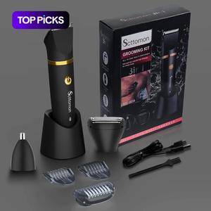 Men's 3-In-1 Multifunctional Hair Trimmer, Rechargeable Cordless Trimmers, Private Area Beard Eyebrow Nose Hair Trimmer, Cordless Beard Trimming, Type-C USB Charging, Father Boyfriend Gift, Beard Trimmers #TOP PICKS