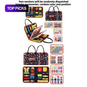Busy Board Toys for Girls & Boys Gifts, Sensory Toys for Kids, Educational Travel Toys, Activities for Learning Fine Motor Skills, Educational Toy, Sensory Board for Wall, Thanksgiving Christmas Gift Set, Stocking Filler,  Fidget Toys for Christmas