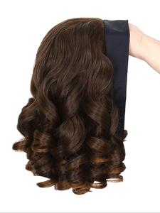 14 Inch Fashionable Plain Color Curly Wigs for Women, Gorgeous Fluffy Wigs with Band, Synthetic Full Machine Wigs for Party, Daily Use