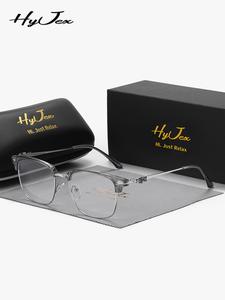Unisex Vintage Sunglasses Brow Bar Frame, Casual Trendy Half Rim Glasses, Semi Rimless Glasses, Metal Plastic Frame, All Seasons Wear, Decorative Lenses