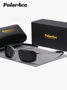 Polarized Square Frame Sunglasses with Storage Case, 1 Pair Trendy Casual Sunglasses for Everyday Use, Fashion Cool Accessories for Outdoor Activities